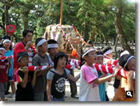 2007年 津田の秋祭りの模様 ～御神輿～ の写真③