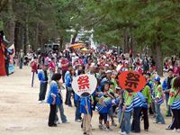 2011年 津田石清水神社 秋季例大祭 奉納舞 瀬戸の都・高松踊りの写真③