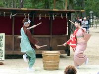 2011年 津田石清水神社 秋季例大祭 奉納舞 瀬戸の都・高松踊りの写真①