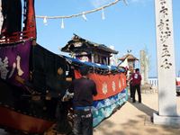 2012年 津田石清水神社 秋季例大祭 屋形舟奉納の写真①