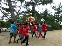 2014年 津田石清水神社 秋季例大祭 御輿の写真⑤