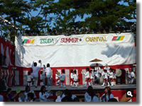 2009年 津田まつり 精霊踊り保存会・鶴羽幼稚園 の写真①